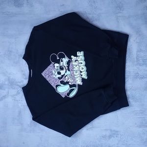 Disney Mikey Mouse Graphic Crewneck Sweater